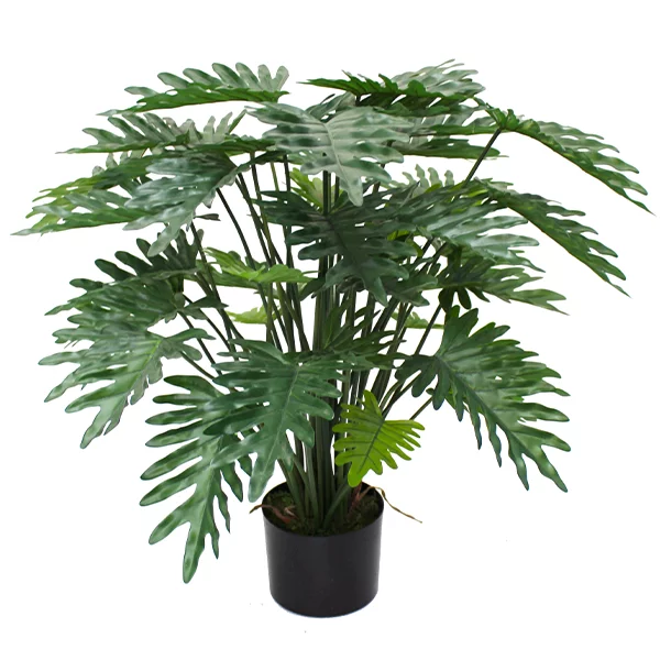 sml-philodendron-80cm-main artificial 80cm Philodendron in black liner